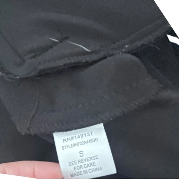 HYFVE Women's Black Vegan Suede‎ Moto Jacket Small | EUC - Picture 7 of 7